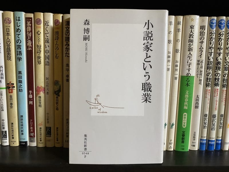 森博嗣『小説家という職業』表紙